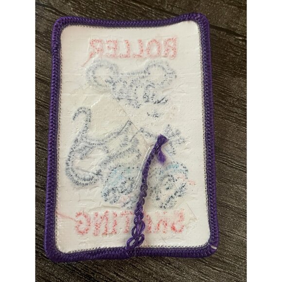 Boy Girl Roller SKATING Fun Patches Badges GUIDE SCOUT party Day Event Mouse - Picture 3 of 6